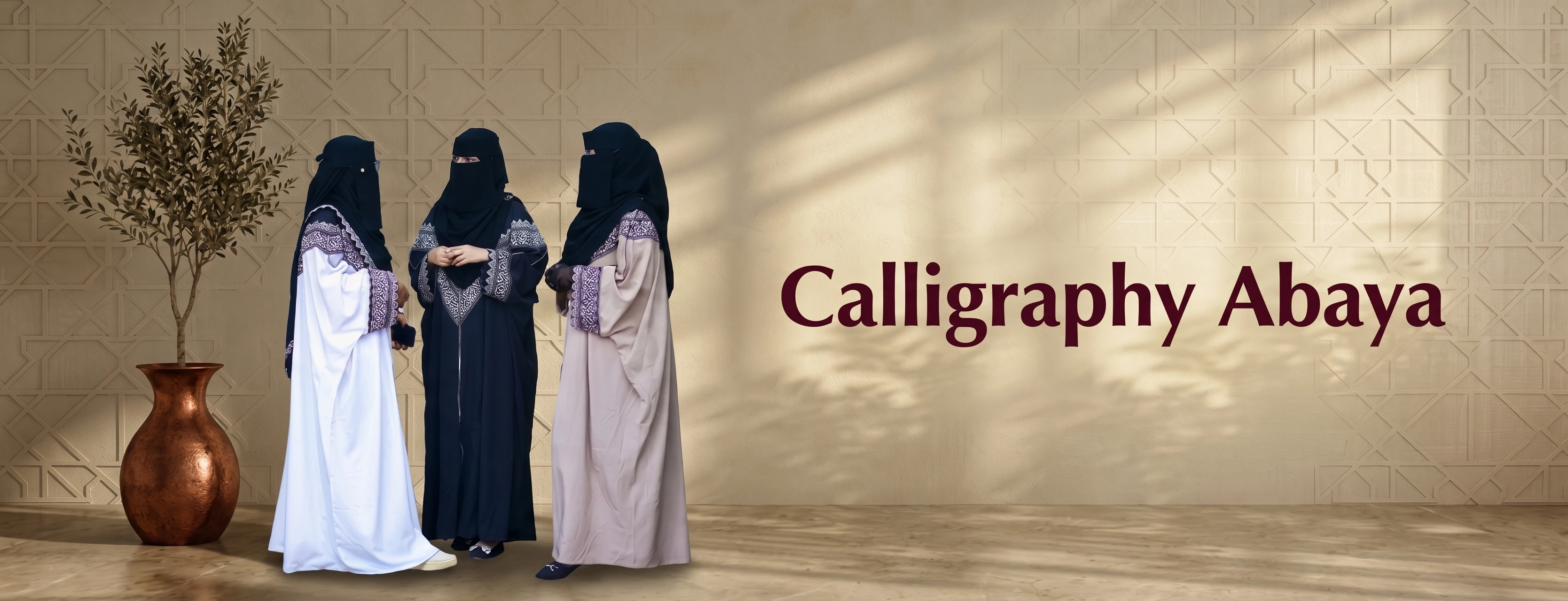 Calligraphy Abaya