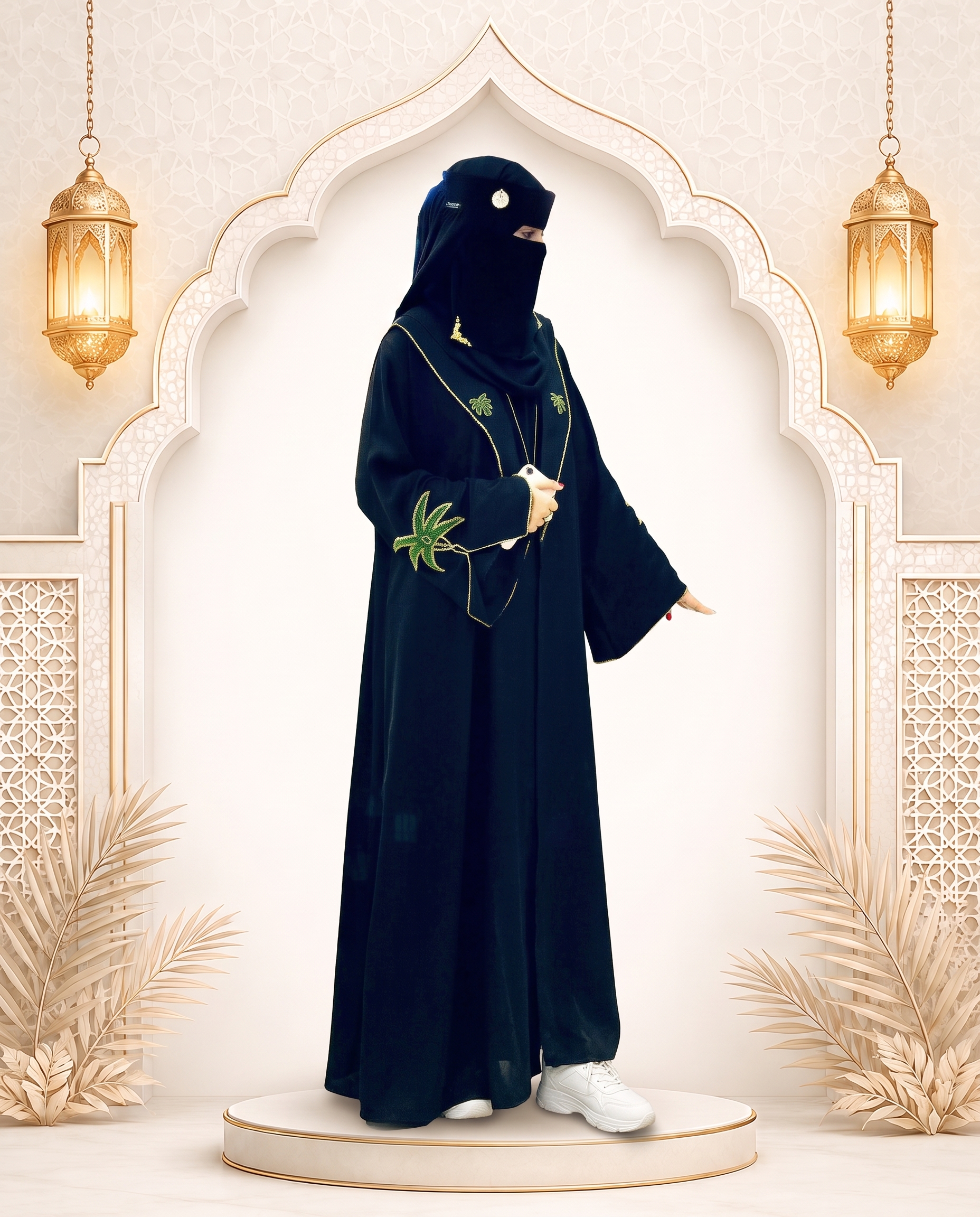 Arabian symbol abaya